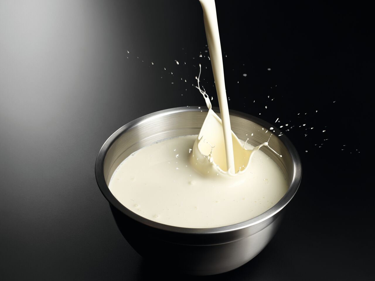 Image d'un bol de lait